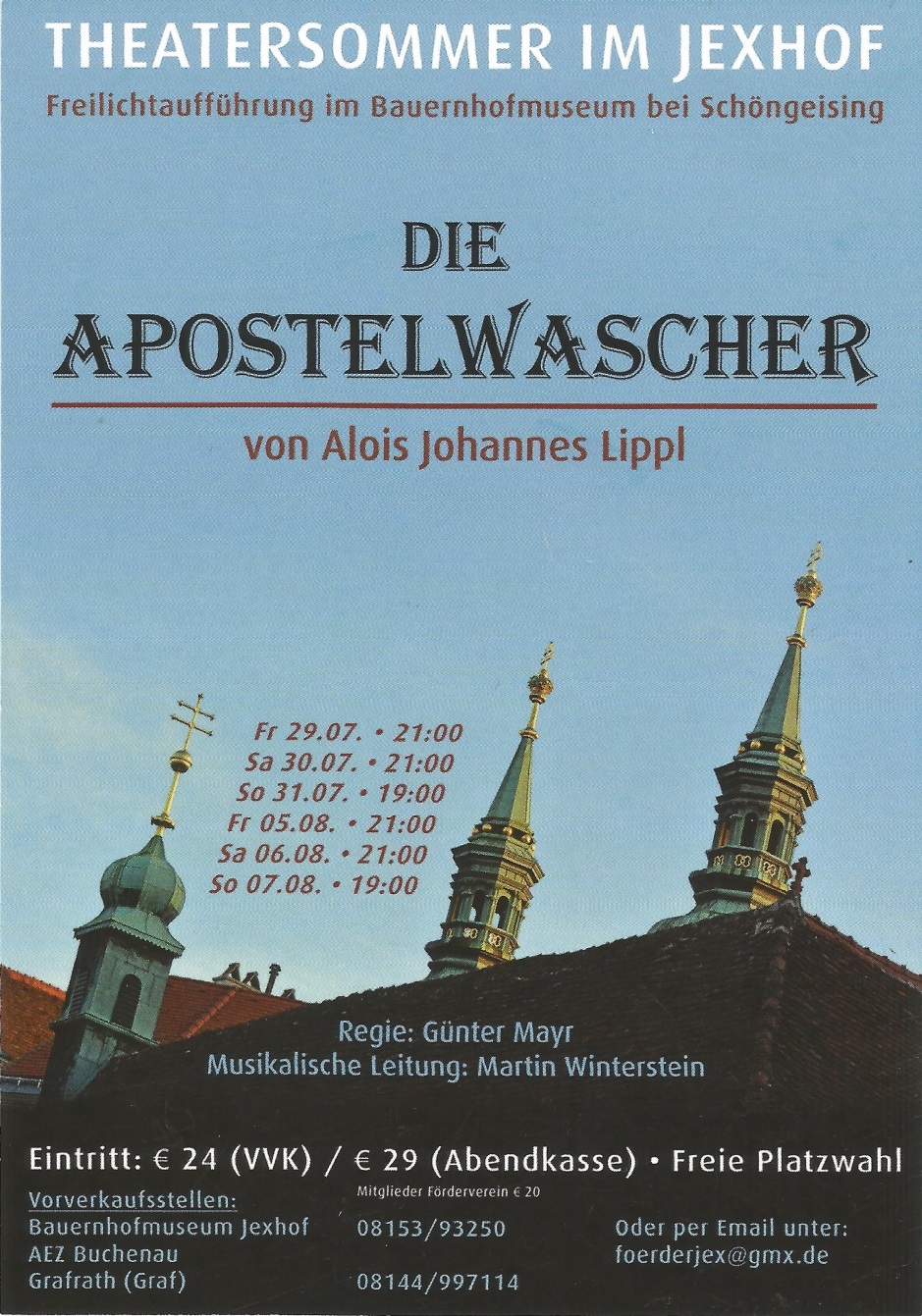Die Apostelwascher Flyer